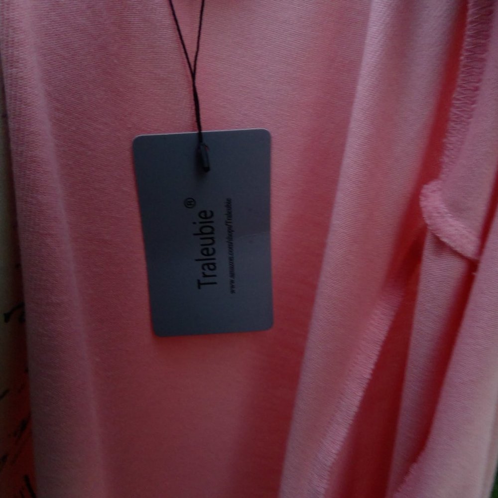 Traleubie Pink Cardigan Sweater Women’s Small Snap Front Ribbed V-Neck - Picture 6 of 6